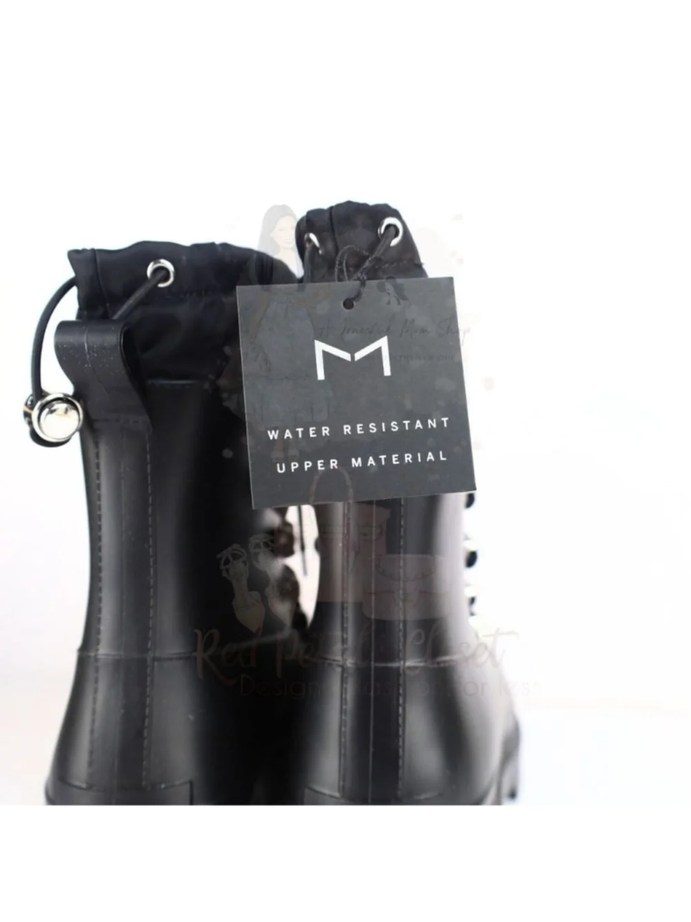 Marc Fisher Ltd. Women's Faux Fur Weatherproof Boots Black Size 6